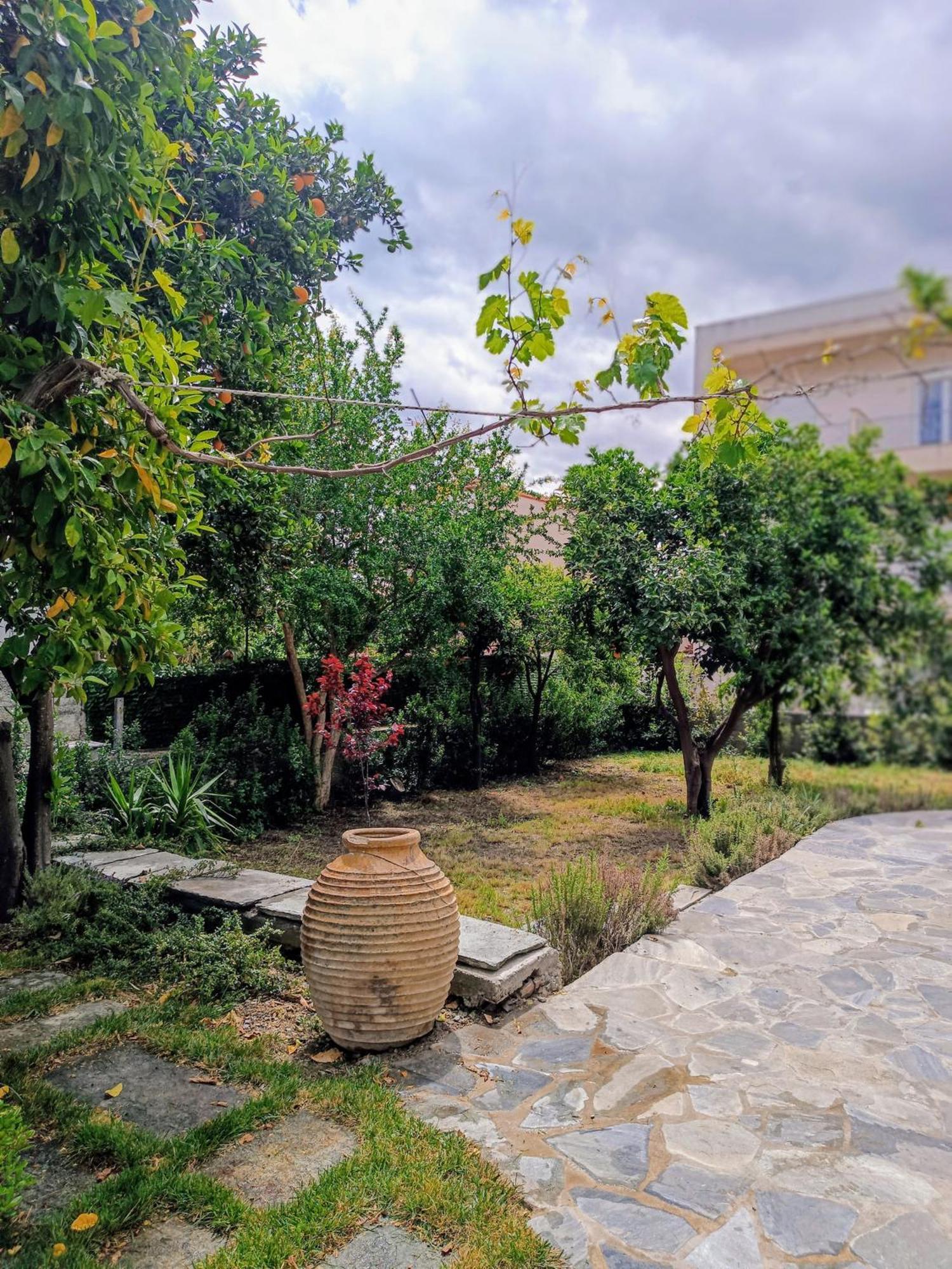 Villa Betty'S Garden House à Néa Ankhíalos Chambre photo